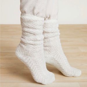Barefoot Dreams CozyChic Womens Herringbone Socks